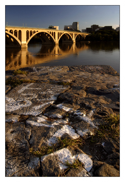 Key Bridge to Arlington, Virginia - Washington, DC