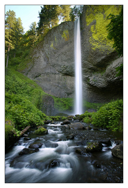 Latourell Falls - Columbia River Gorge Scenic Area, Oregon