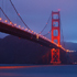 Golden Gate Bridge at Night - San Francisco, California